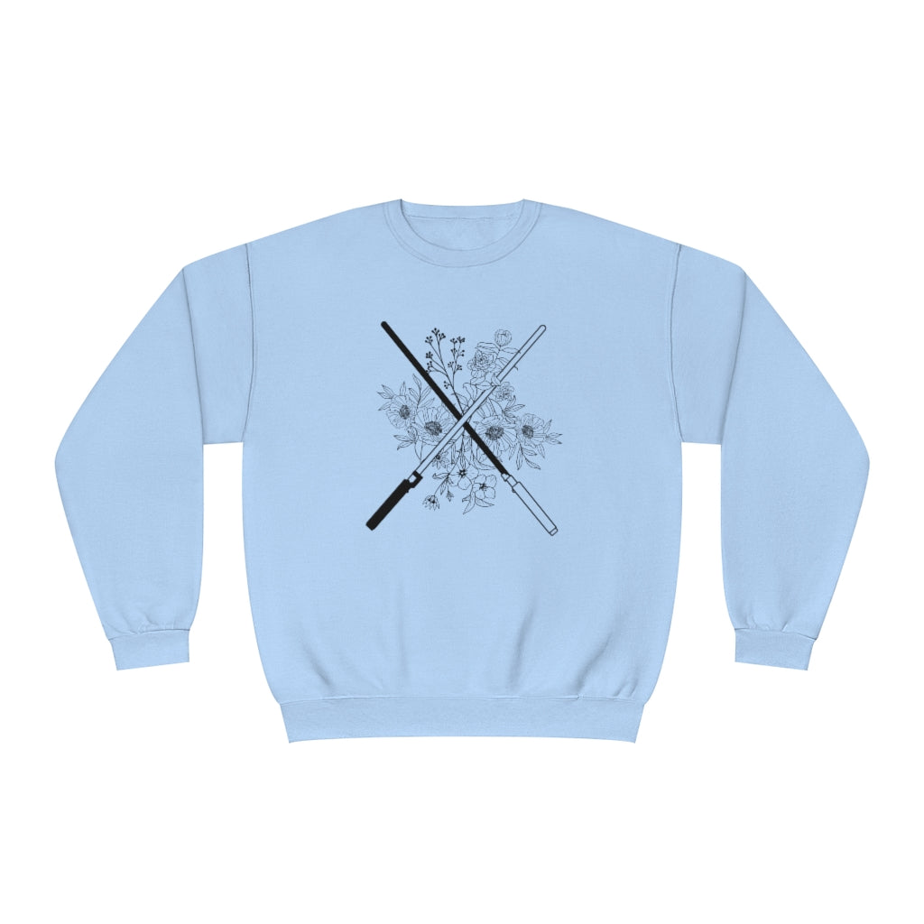 FlowerSaber Crewneck Sweatshirt