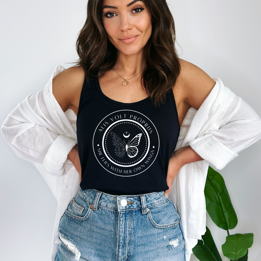 Her Own Wings Racerback Tank