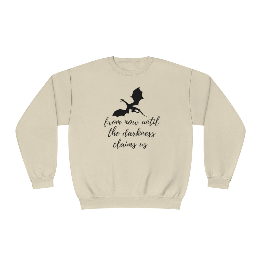 The Thirteen Darkness Claims Us Throne of Glass Crewneck Sweatshirt