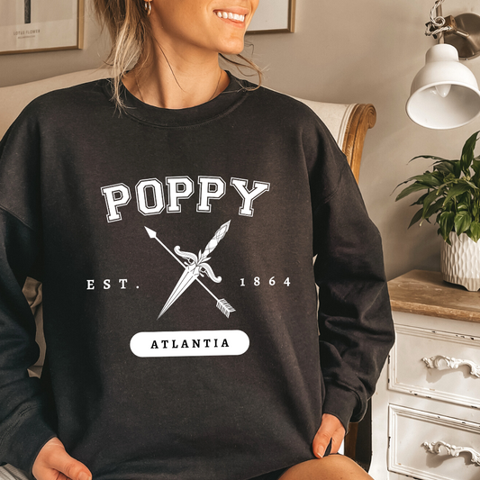 Poppy Ash Crewneck Sweatshirt