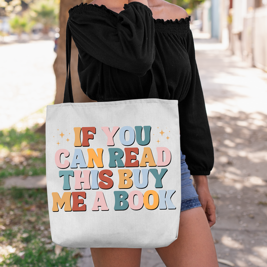 Buy me a Book Tote Bag