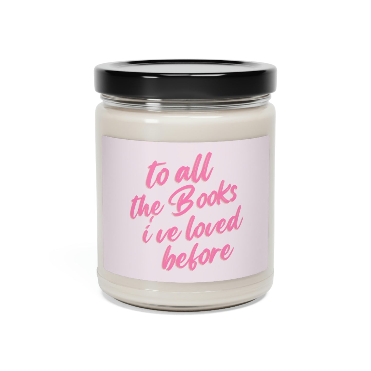 To All The Books Scented Soy Candle, 9oz