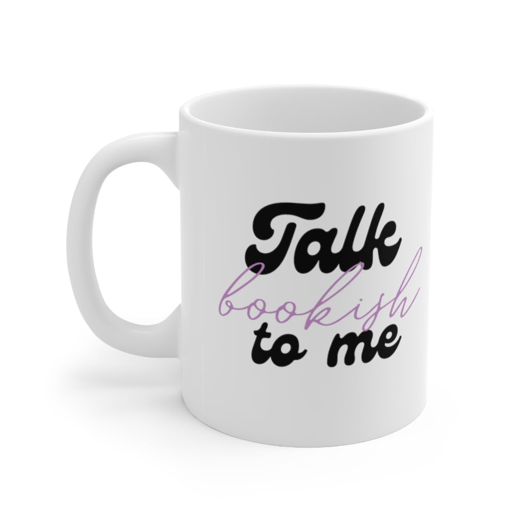Talk Bookish Ceramic Mug 11oz