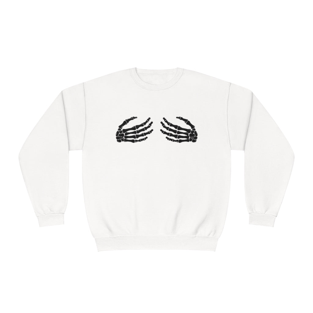 Skeleton Bra Crewneck Sweatshirt