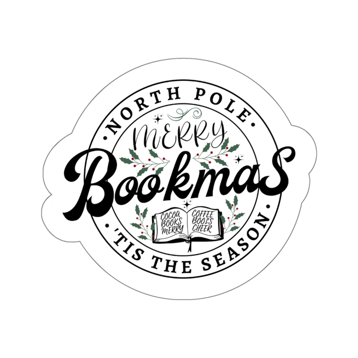 Bookmas Kiss-Cut Stickers