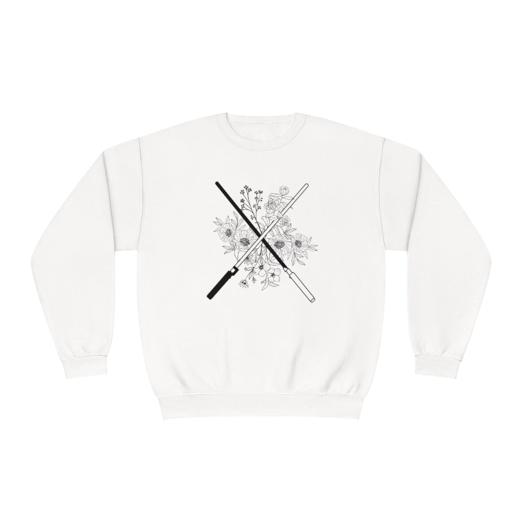 FlowerSaber Crewneck Sweatshirt