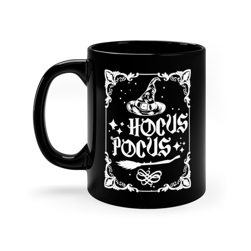 Witch Pocus Black Mug