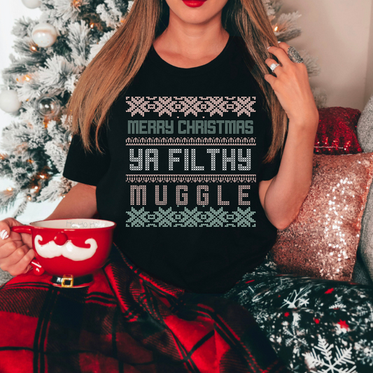Wizard Christmas Short Sleeve Tee