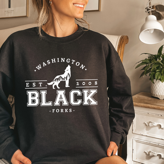 Black Crewneck Sweatshirt