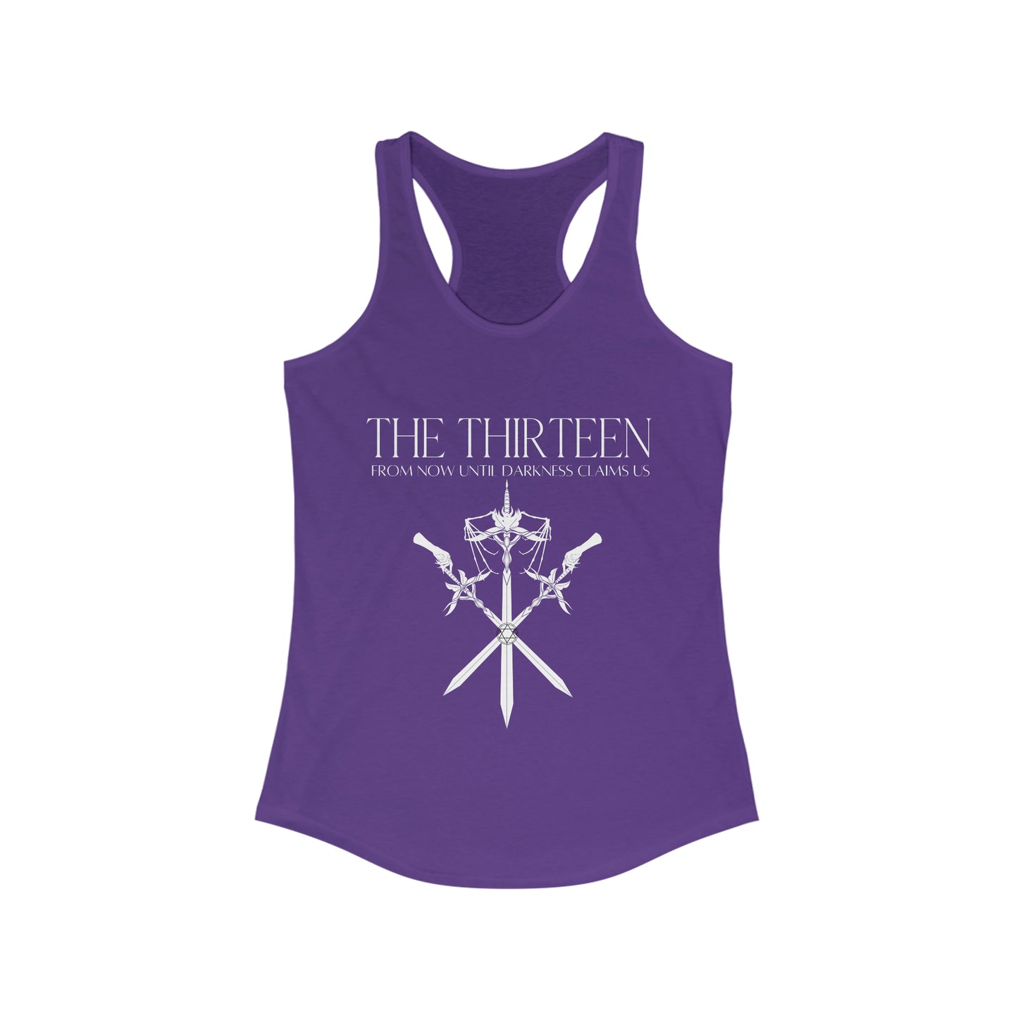 The Thirteen Racerback Tank