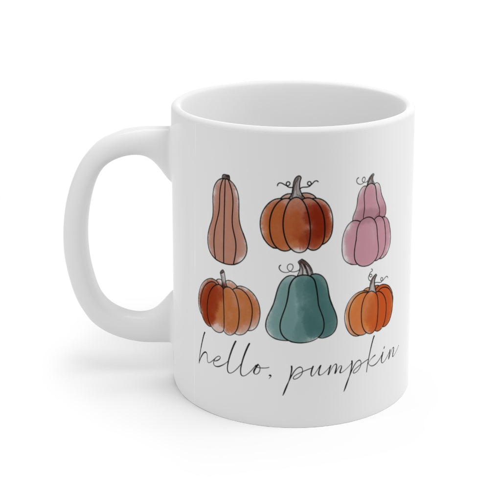 Hello Pumpkin Pastel Mug 11oz