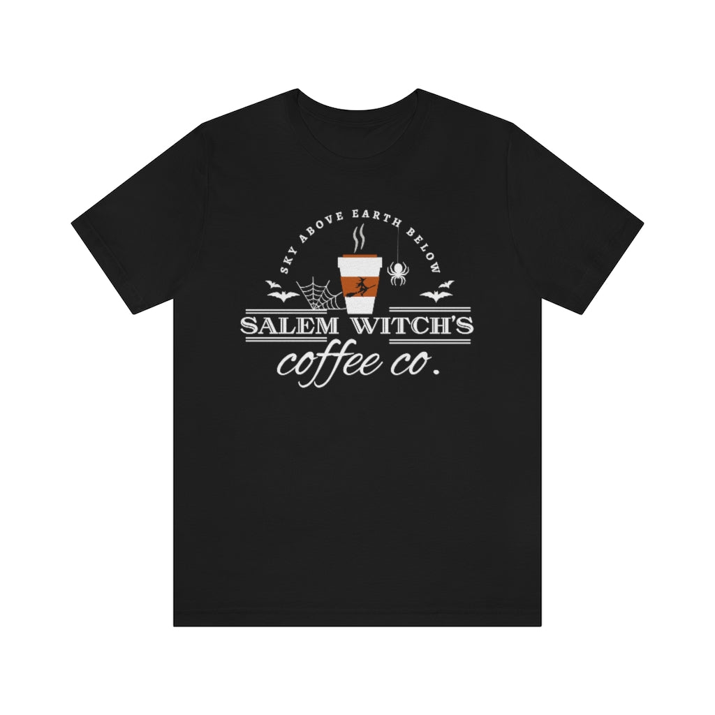 Salem Witch Coffee Short Sleeve Tee