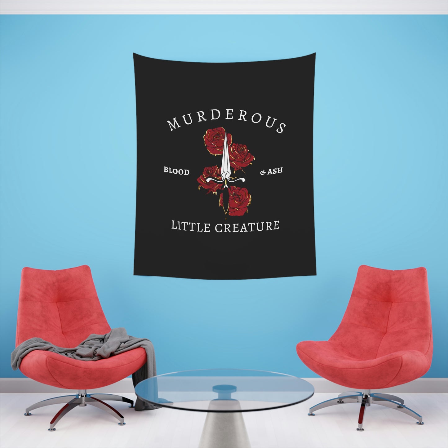 Murderous Creature Wall Tapestry