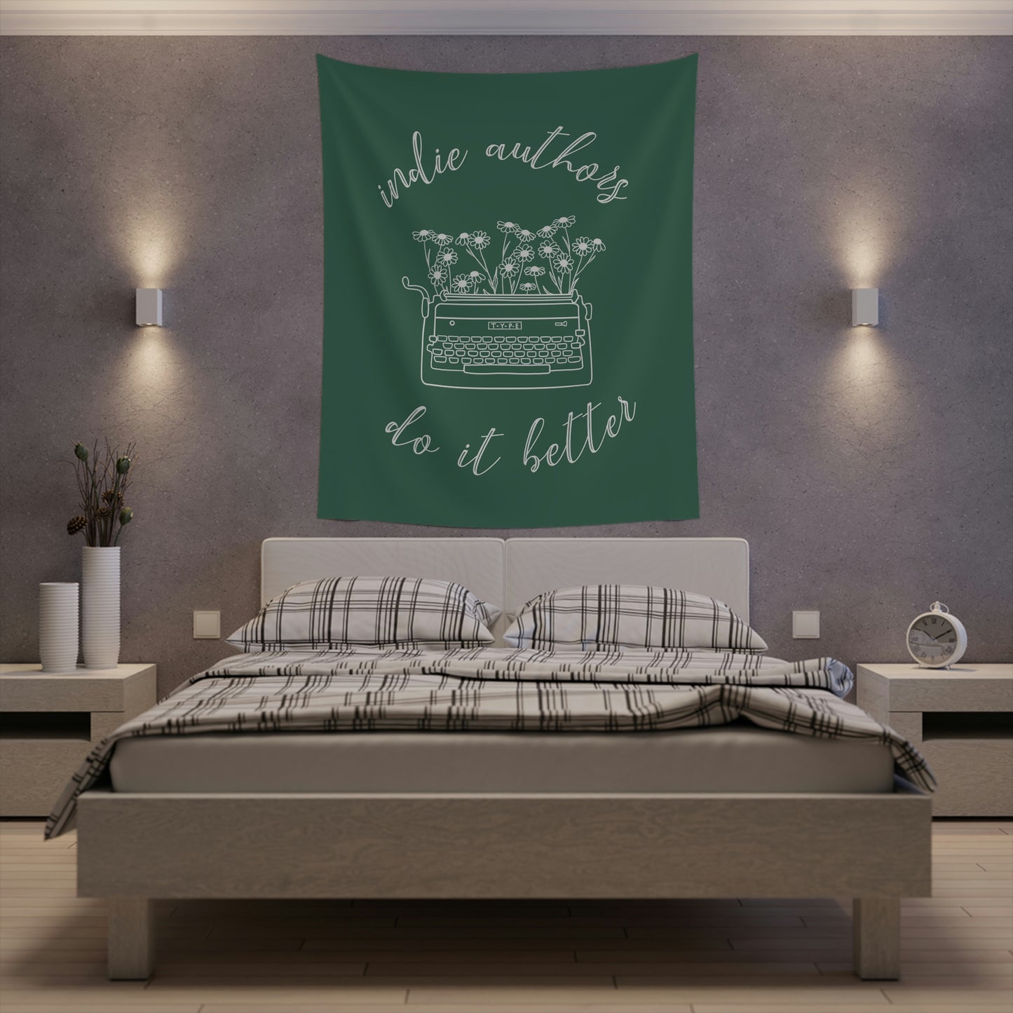 Indie Authors Wall Tapestry