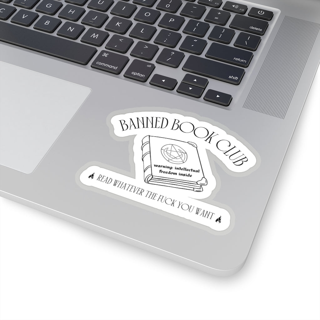 Banned Book Club Stickers