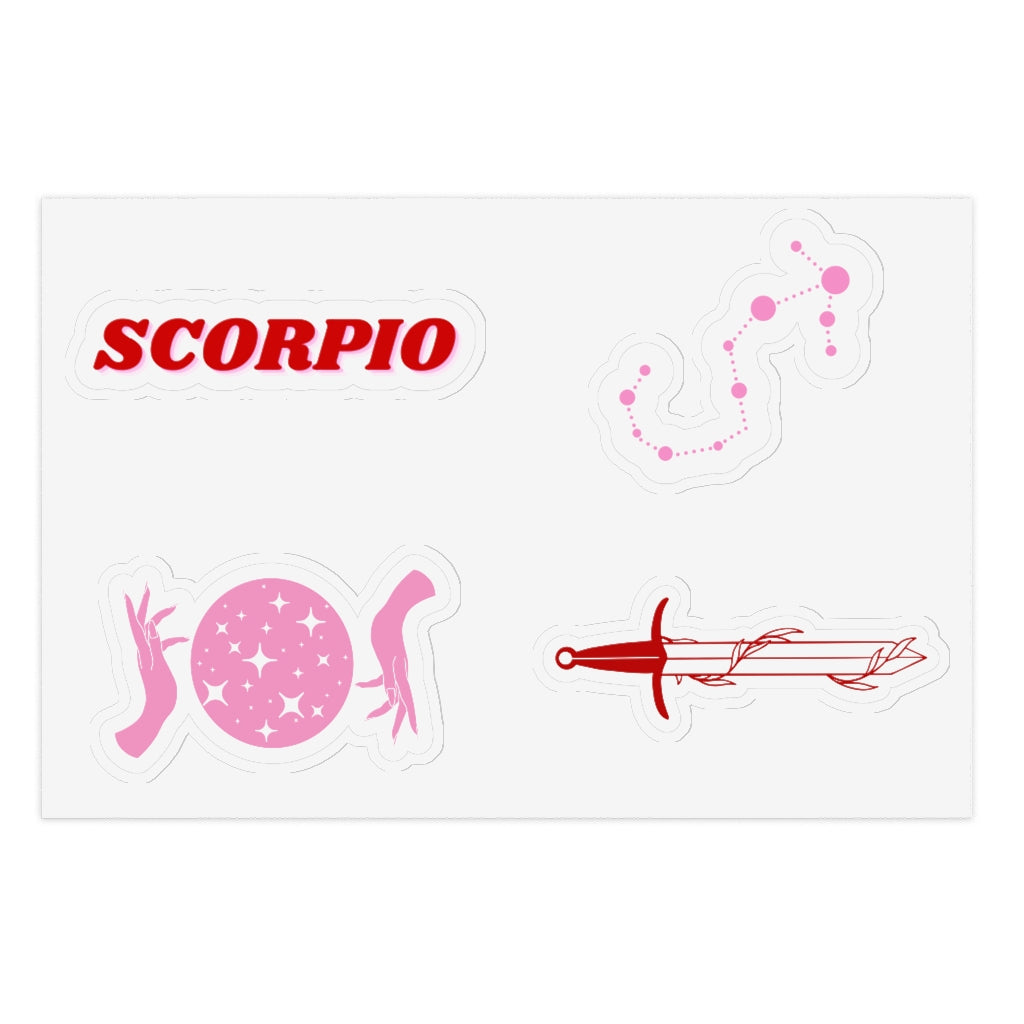 Scorpio Sticker Sheets