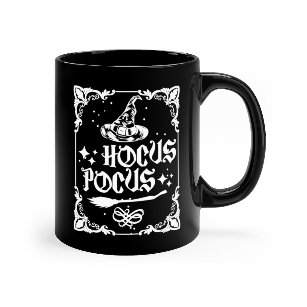 Witch Pocus Black Mug