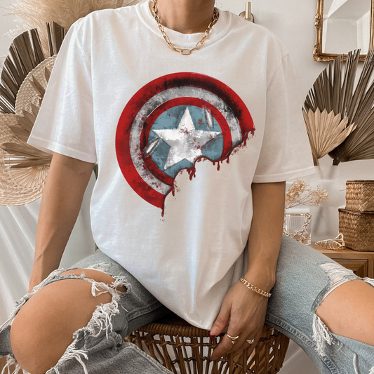 Broken Shield Short Sleeve Tee