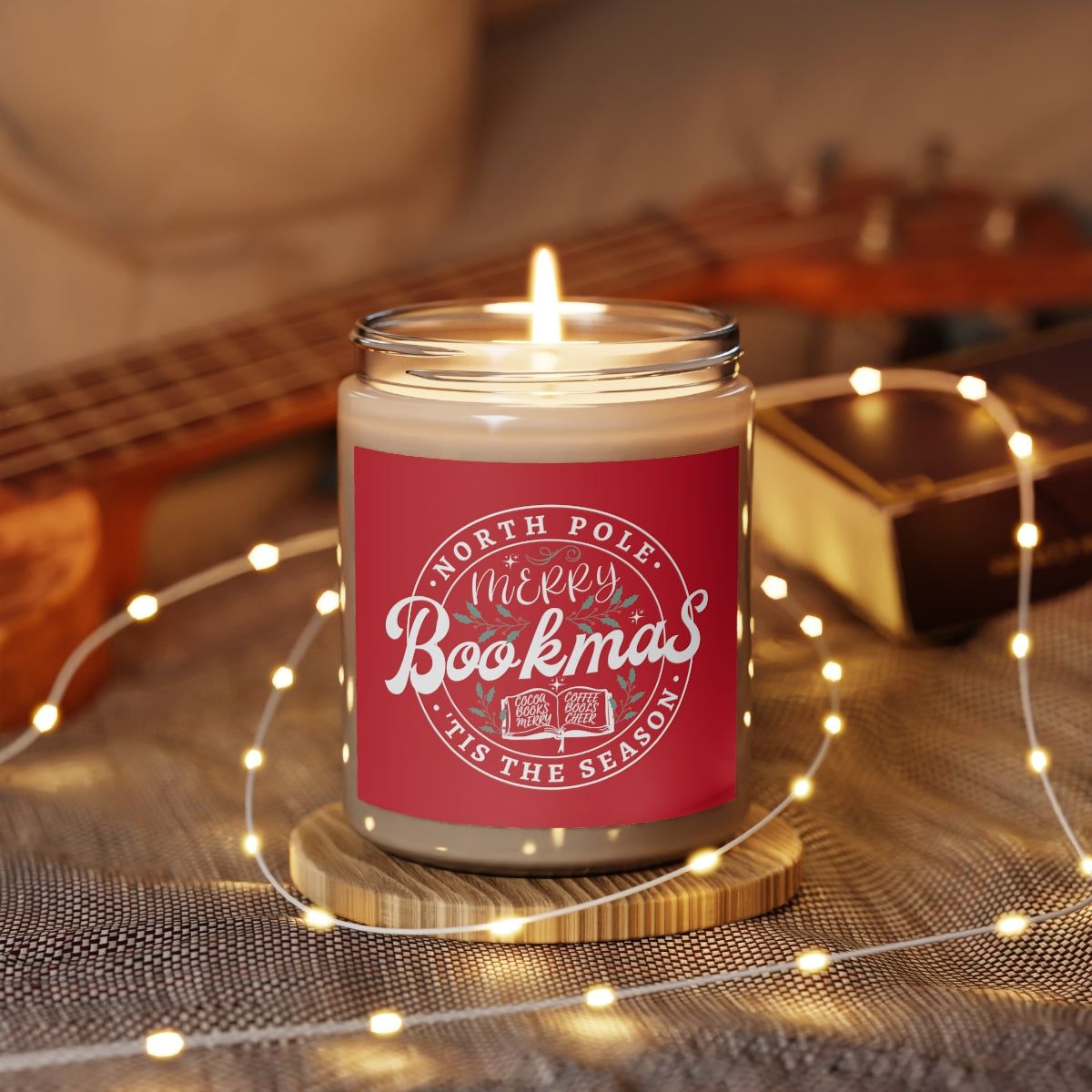 Bookmas Scented Candle, 9oz