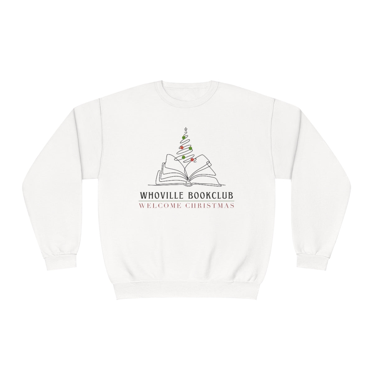 Who Book Club Crewneck Sweatshirt