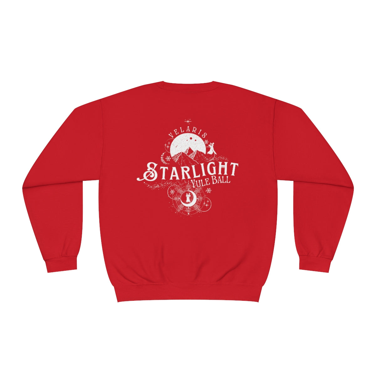 Starlight Yule Ball BACK DESIGN Crewneck Sweatshirt