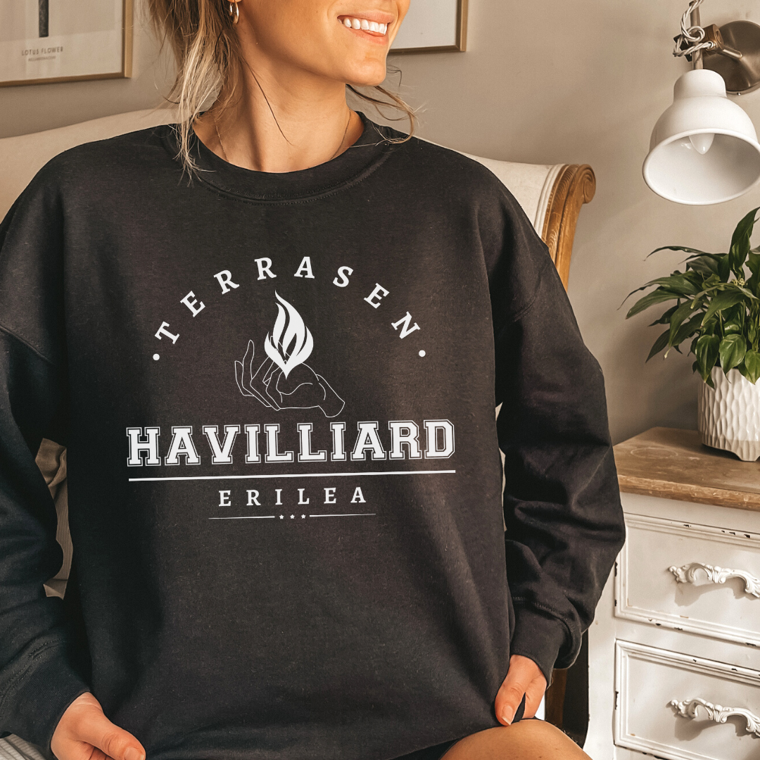 Havilliard Throne of Glass Crewneck Sweatshirt