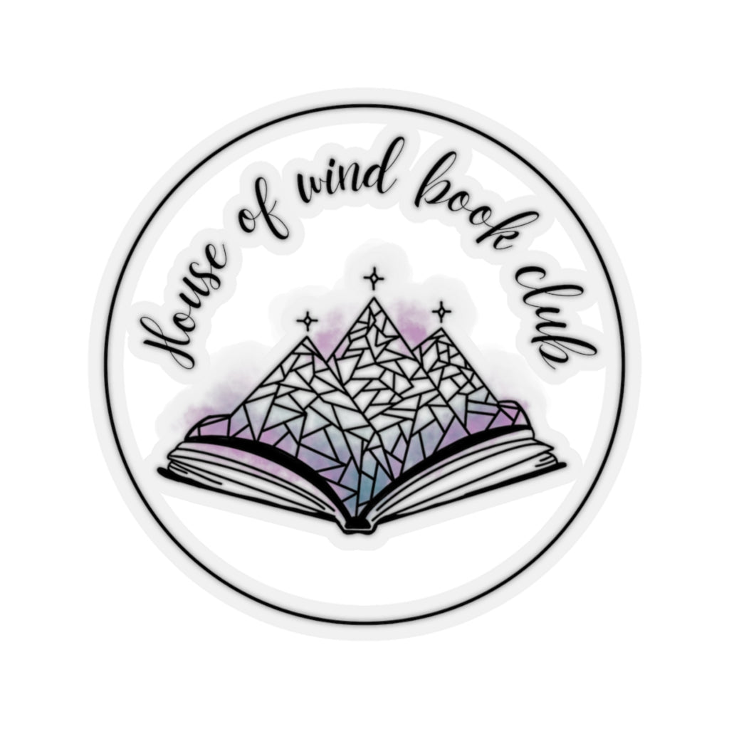 House of Wind Bookclub Sticker