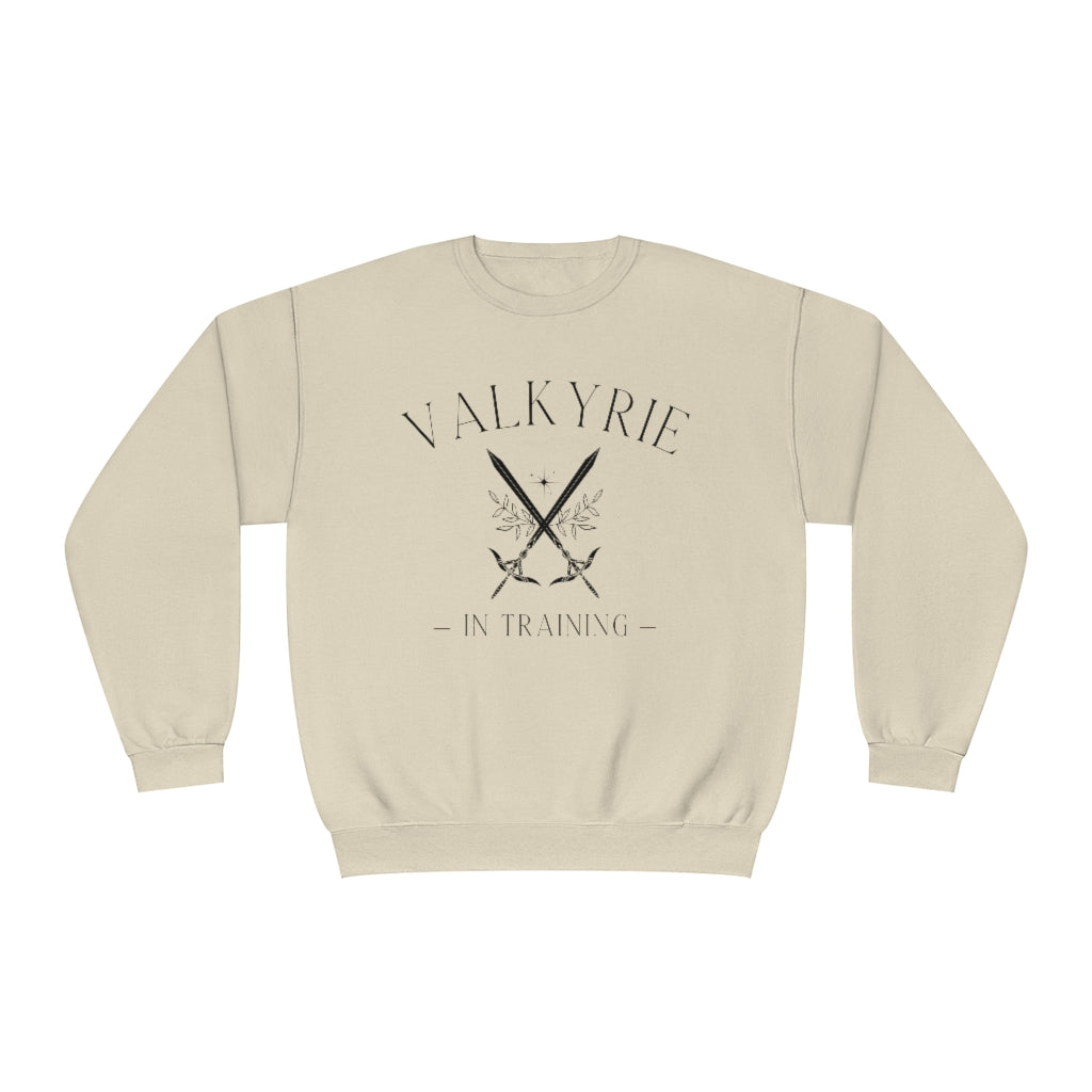 Valkyrie in Training Crewneck Sweatshirt