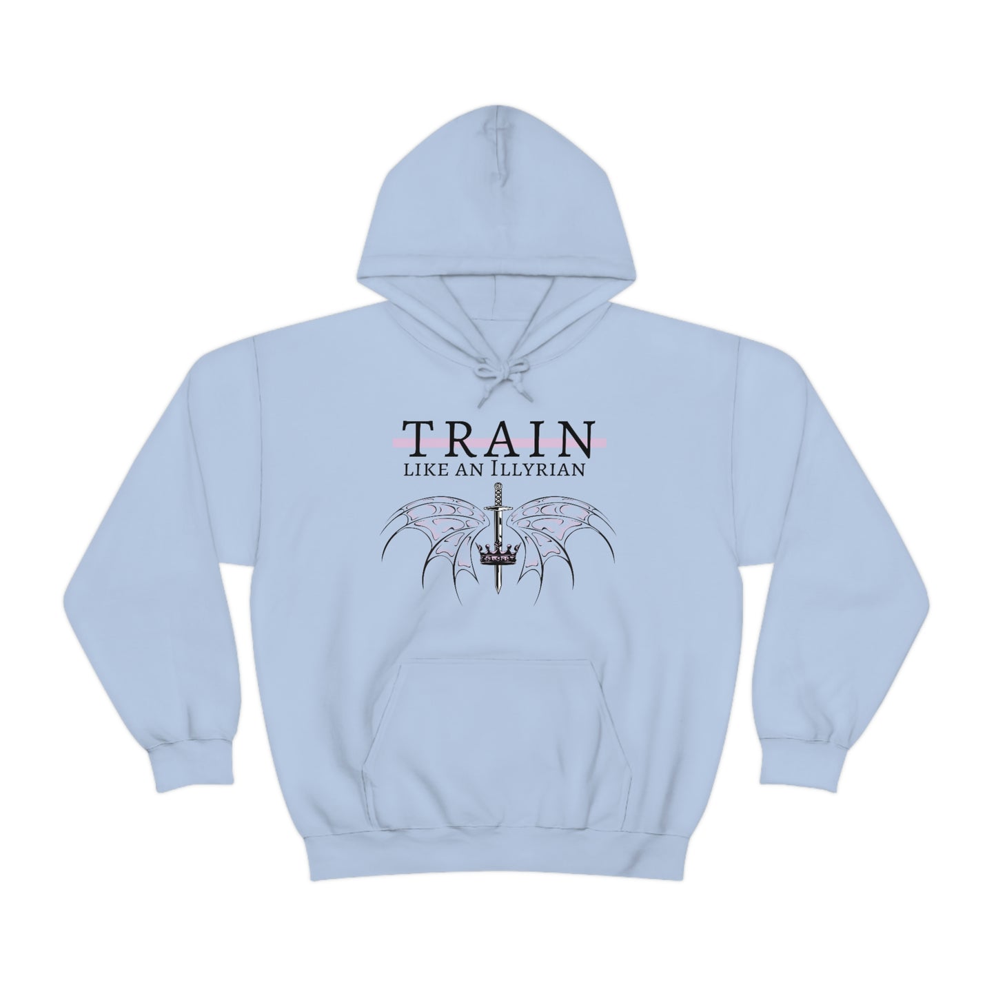Train like an Illyrian Hooded Sweatshirt