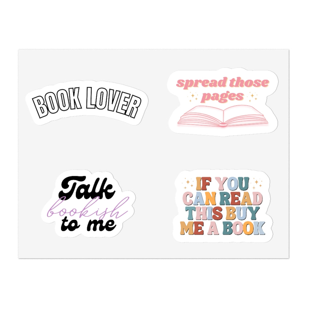 Book Collection Sticker Sheets
