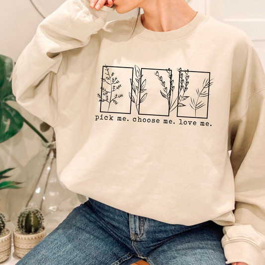 Love Me Crewneck Sweatshirt