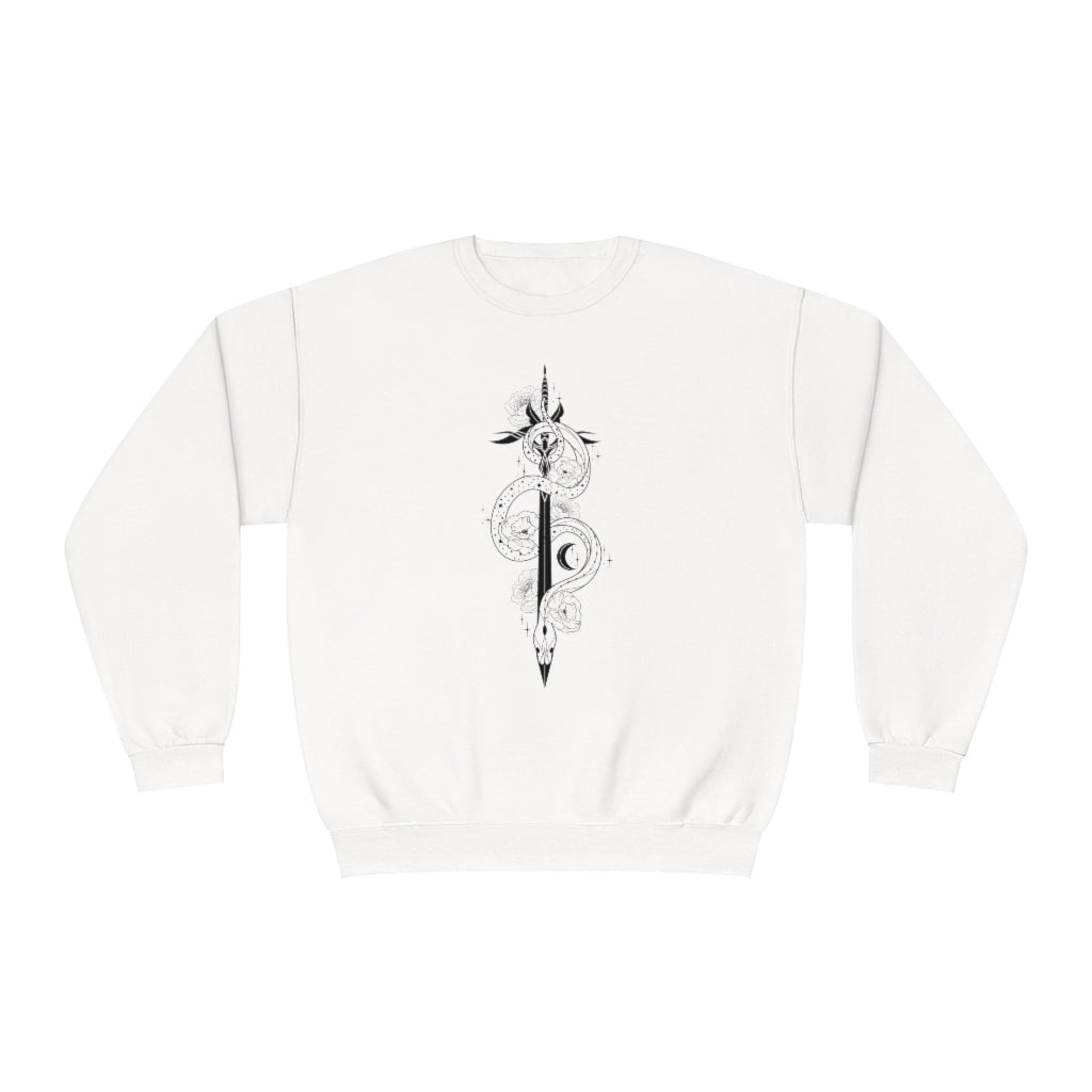 Serpent Sword Crewneck Sweatshirt