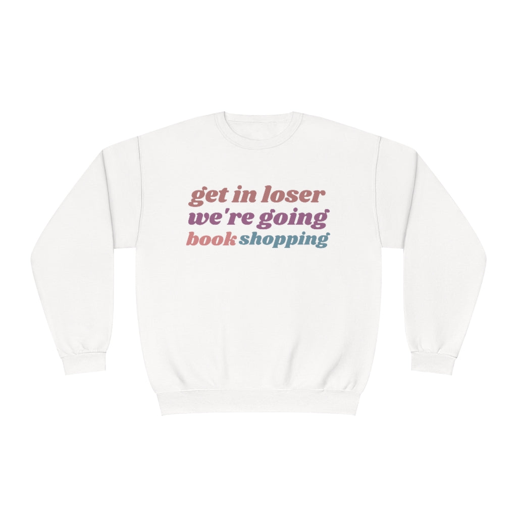 Book Shopping Sweatshirt