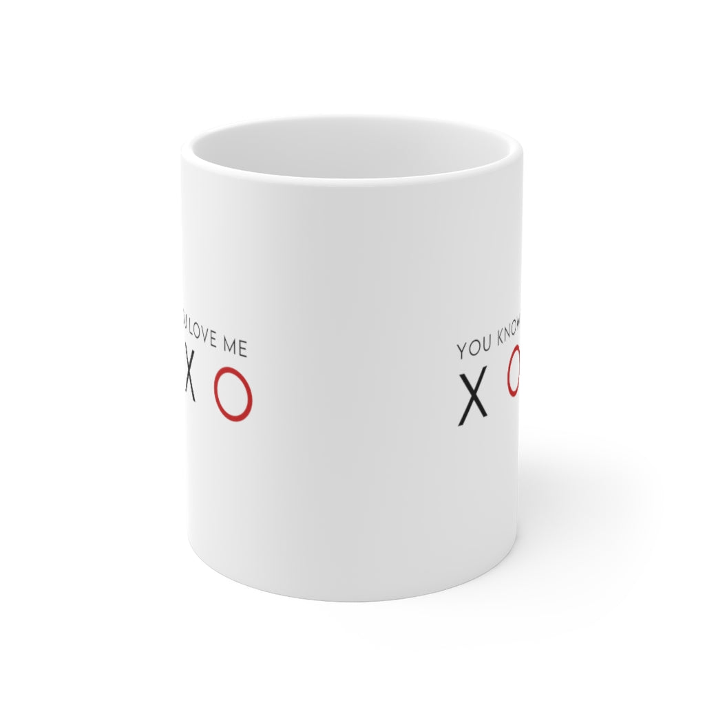 XOXO Ceramic Mug 11oz