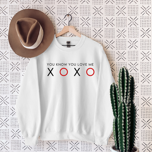 XOXO Crewneck Sweatshirt