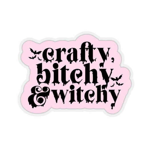 Crafty, Bitchy & Witchy Stickers