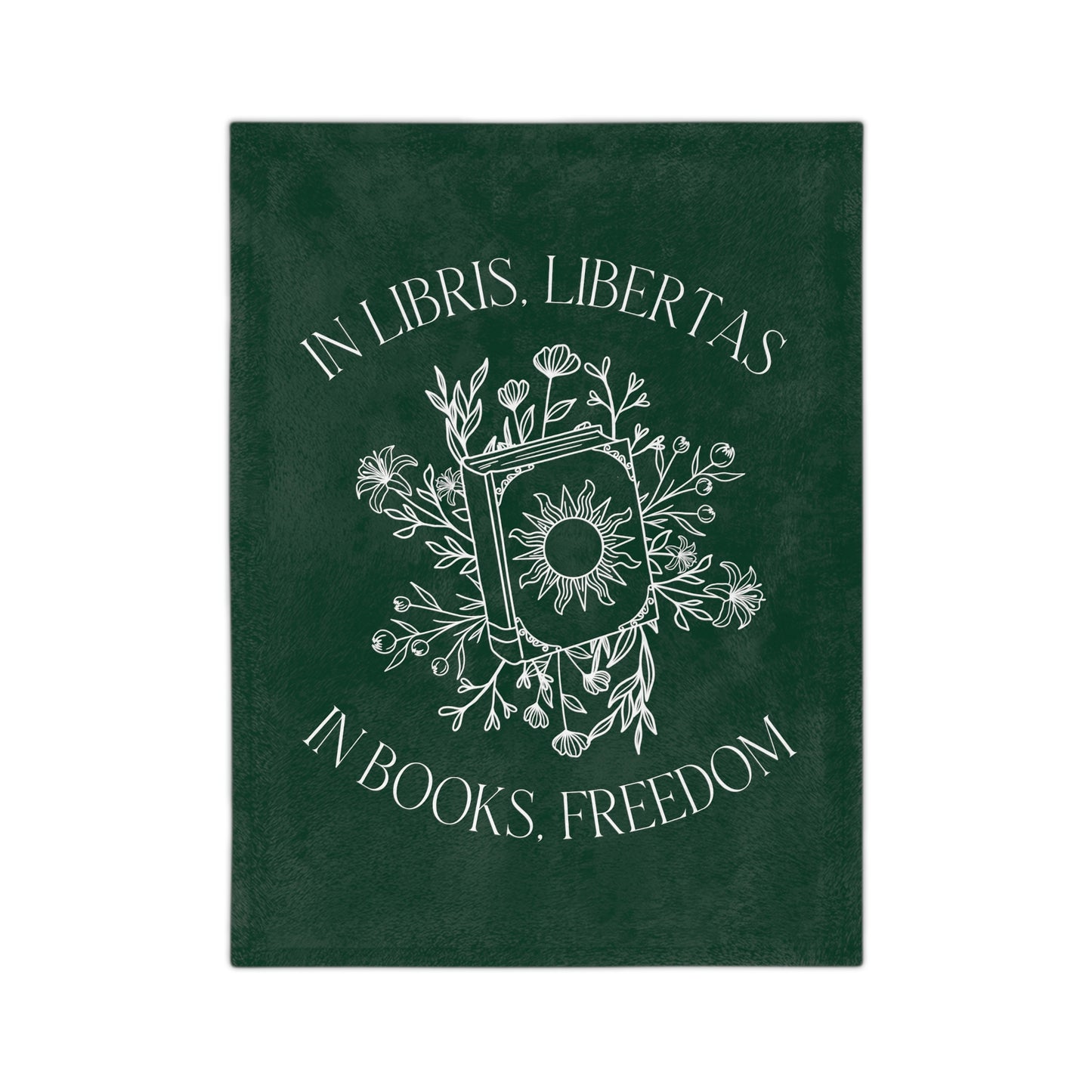 In books, freedom Blanket