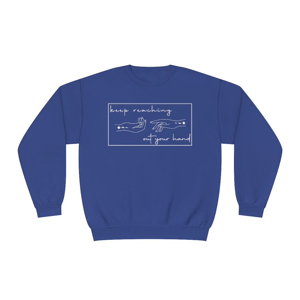 ACOSF reaching out your hand Crewneck Sweatshirt