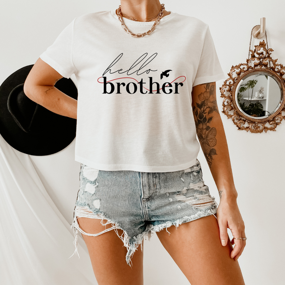 Brother Cropped Tee