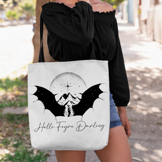 Hello, Feyre Darling ACOTAR Tote Bag