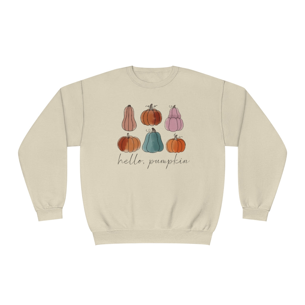 Hello Pumpkin Crewneck Sweatshirt