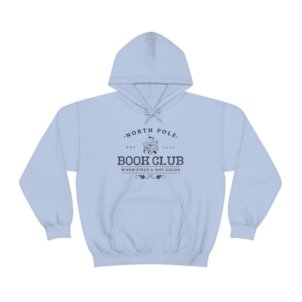 North Pole Book Club Hooded Sweatshirt