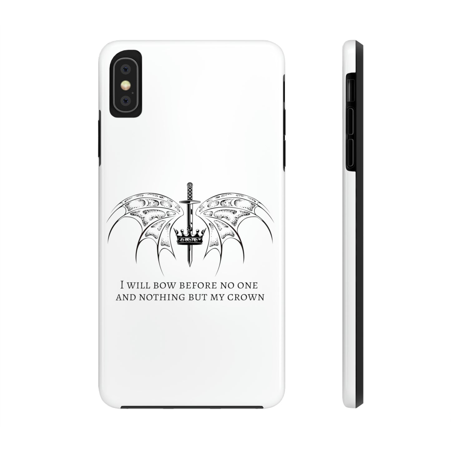 I Bow To No One Phone Case