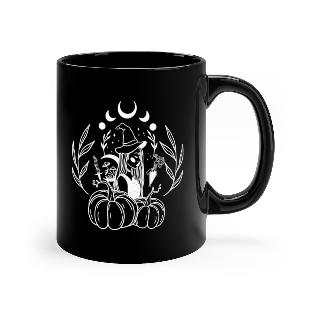 Witchy Black Mug