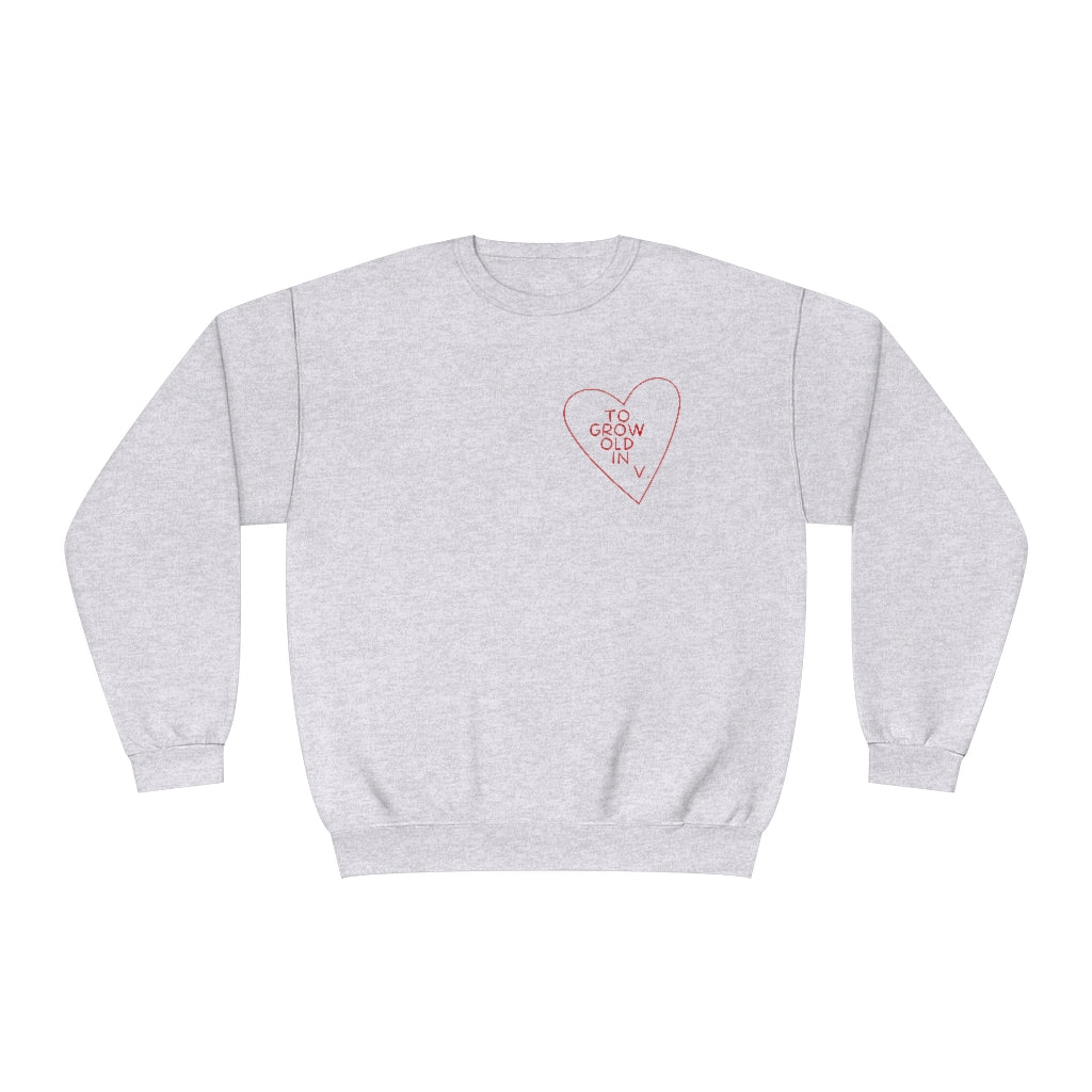 WV Heart Crewneck Sweatshirt