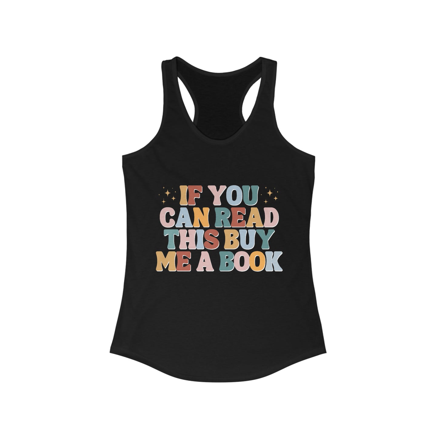 Buy me a Book Racerback Tank