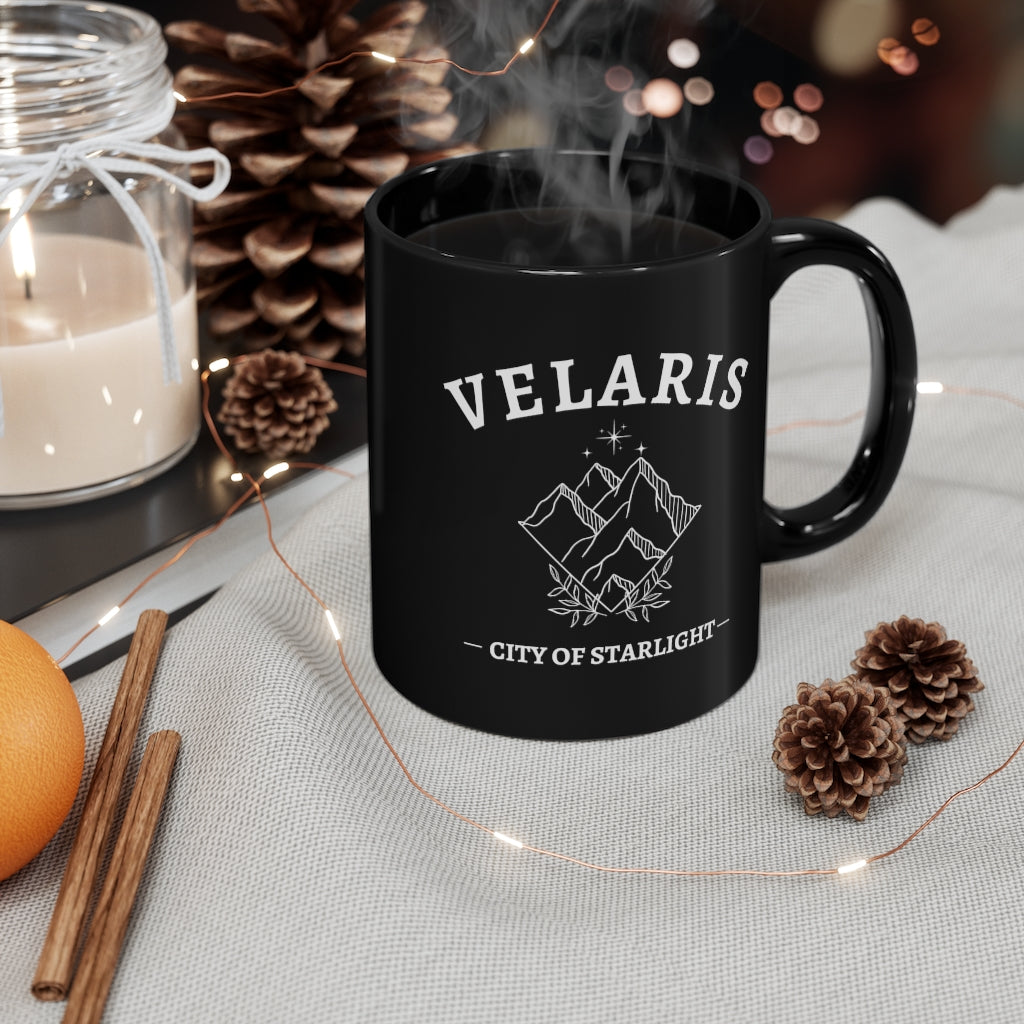 Velaris ACOTAR Black Mug