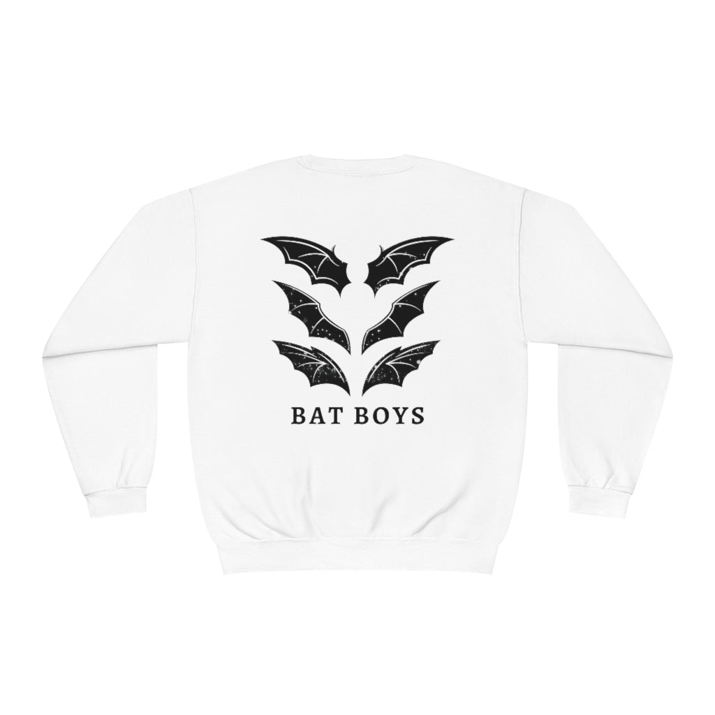 Bat Boys (back design) Crewneck Sweatshirt