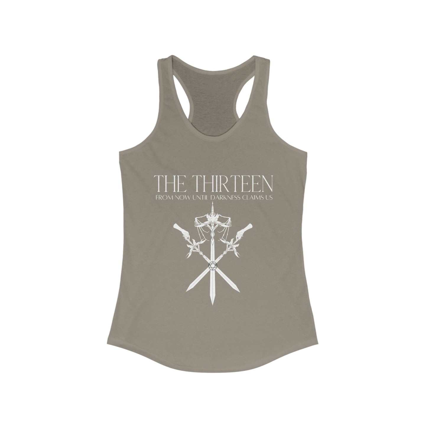 The Thirteen Racerback Tank