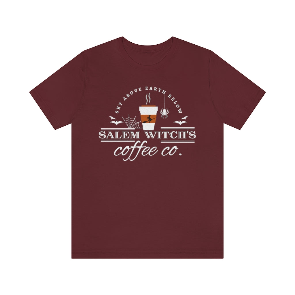 Salem Witch Coffee Short Sleeve Tee